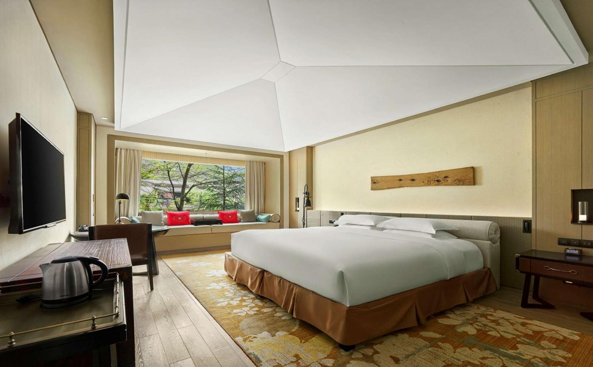 Hilton Jiuzhaigou Resort Zhangzha Town Exterior foto